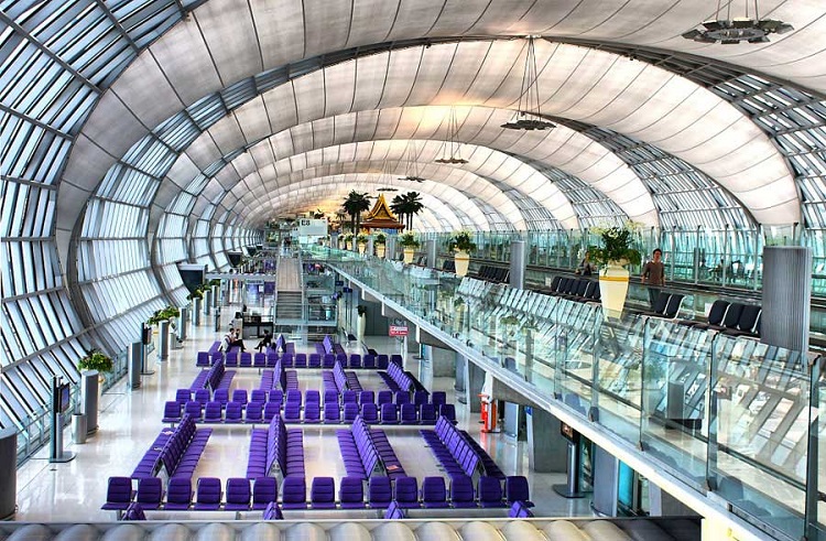 Vé máy bay đi Thái Lan- Sân bay Suvarnabhumi