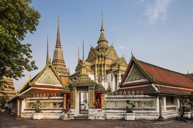 Chùa Wat Pho ở thủ đô Bangkok, Thái Lan