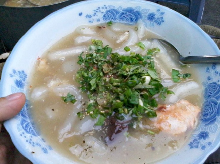 bánh canh bột xắt