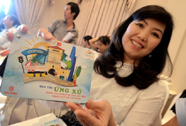 Một quy tắc trong bộ quy tắc ứng xử dành cho du khách đến Sài Gòn