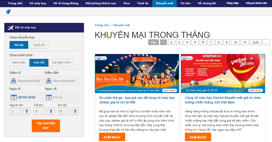 khuyến cáo chương trình Vietnam Airlines khuyến mãi giả mạo