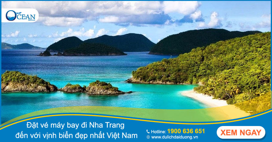 Đặt vé máy bay đi Nha Trang để đến với vịnh biển đẹp nhất Việt Nam