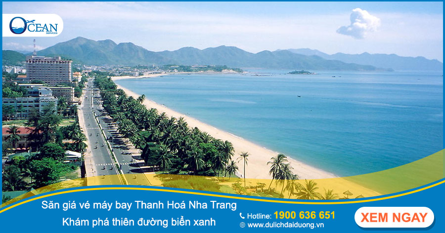 Săn giá vé máy bay Thanh Hoá Nha Trang - Khám phá thiên đường biển xanh