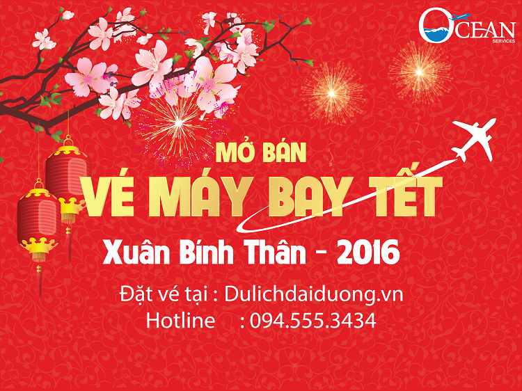 Mua vé máy bay Tết 2016 giá rẻ ở đâu?