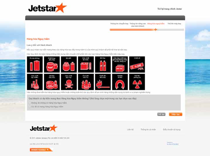  làm thủ tục trực tuyến Jetstar