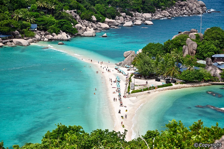 Koh Tao (Thái Lan) là điểm đến sở hữu những bãi biển đẹp mê hồn