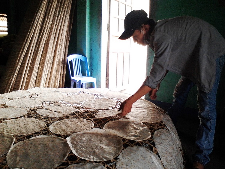 Làng nghề bánh tráng Túy Loan Đà Nẵng