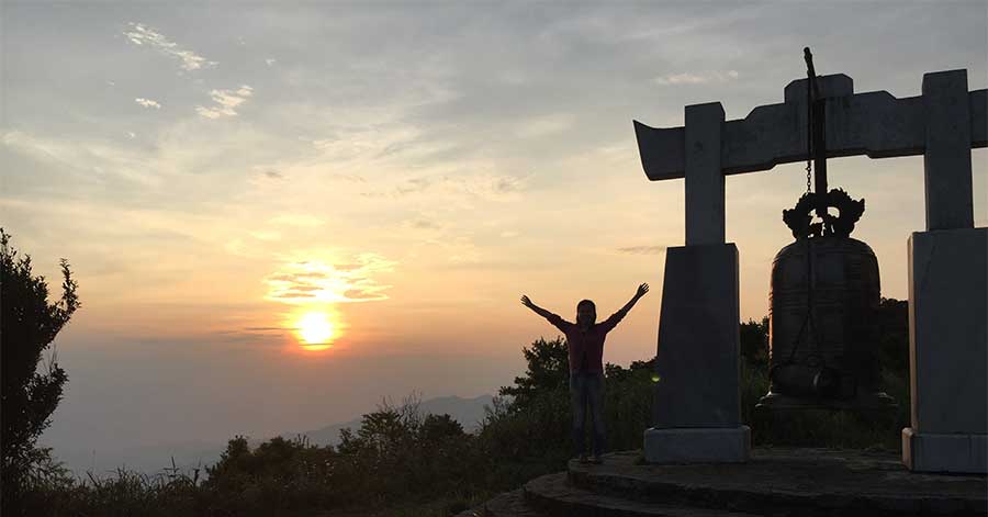 Chuông trên Vọng Hải Đài 