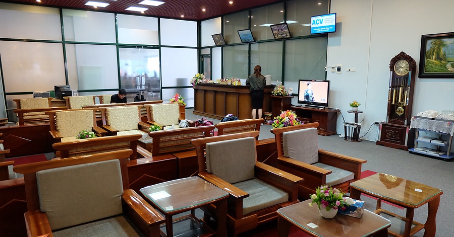 Phòng chờ Hạng thương gia nhà ga T2 sân bay Nội Bài