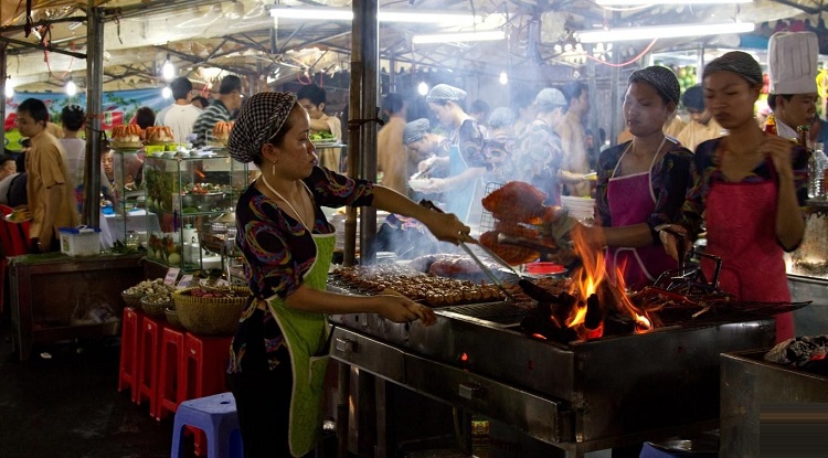 Chợ đêm Bến Thành, Sài Gòn