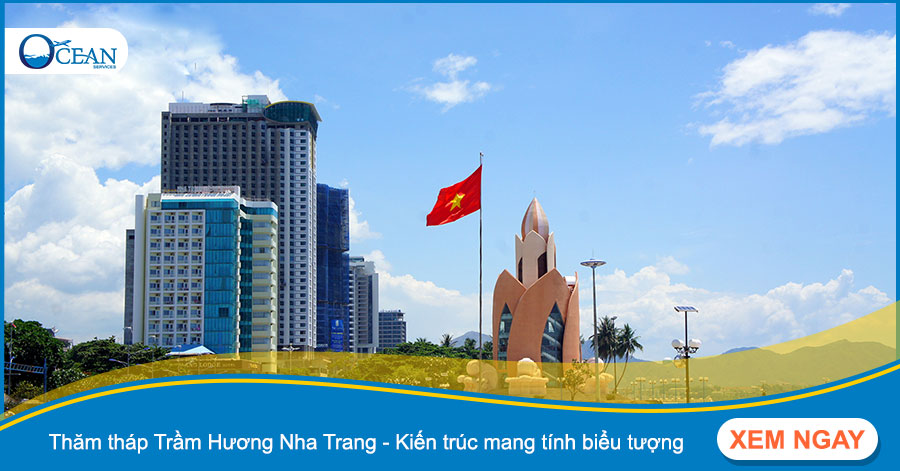 Thăm tháp Trầm Hương Nha Trang - Kiến trúc mang tính biểu tượng