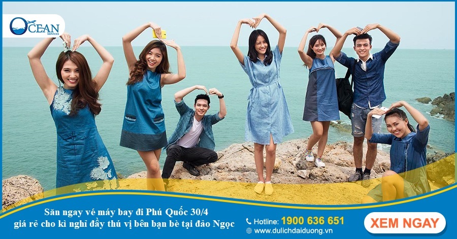 vé máy bay đi Phú Quốc 30 4