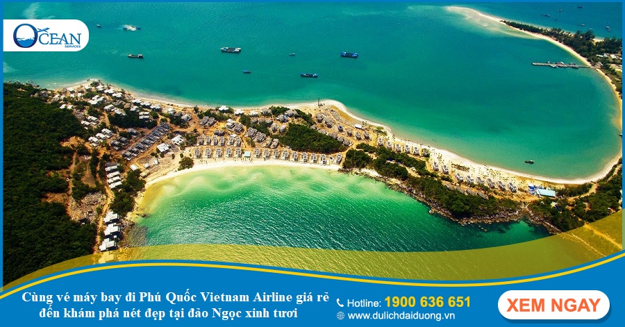 vé máy bay đi phú quốc vietnam airline
