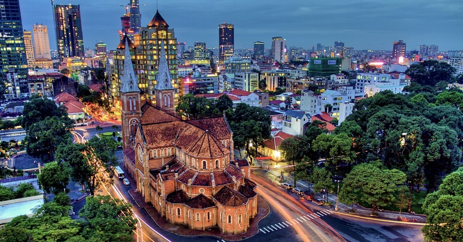 Sài Gòn để là một thành phố có rất nhiều công trình kiến trúc đẹp