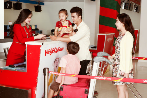 Vé máy bay khuyến mại Vietjet