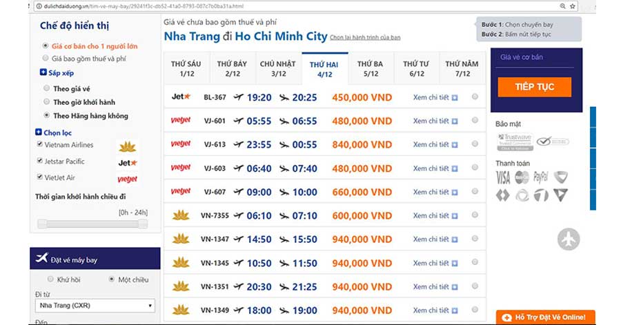 Lịch trình ngẫu nhiên vào một ngày ngẫu nhiên trong tháng 12