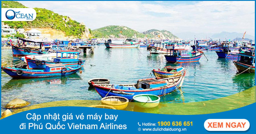 Giá vé máy bay đi Phú Quốc Vietnam Airlines rẻ nhất chỉ từ 499.000 Đ