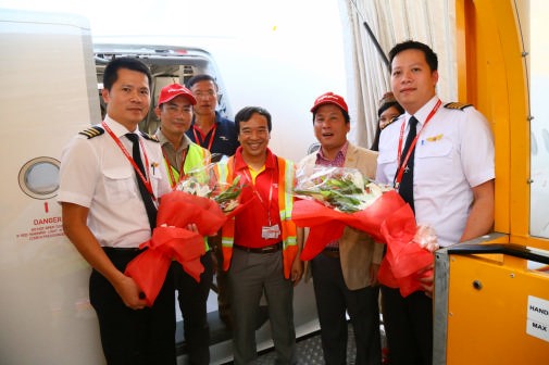 Tàu bay thứ 24 của Vietjet cập bến